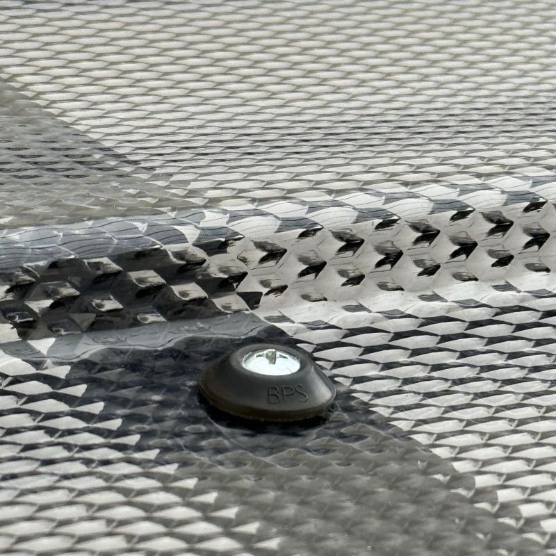 Døroverdækning Straight T-150 150x95,4 cm Antracitgrå med Aluminiumsramme og Polycarbonatbelægning | 4779037494040