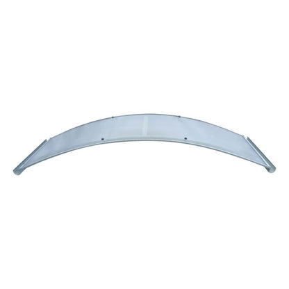 Døroverdækning Rodeo R-150 150 cm Buede Aluminium Polycarbonat Gennemsigtig | 4779037490998