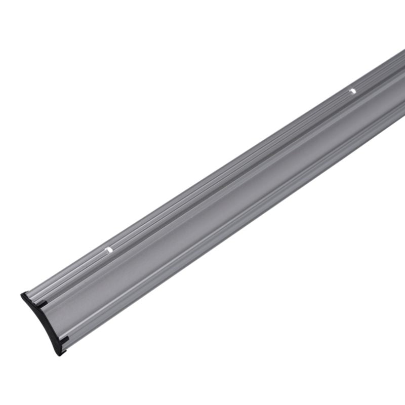 Aluminium Regnslagsliste 1 m Sølv