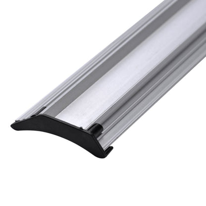 Aluminium Regnslagsliste 1 m Sølv