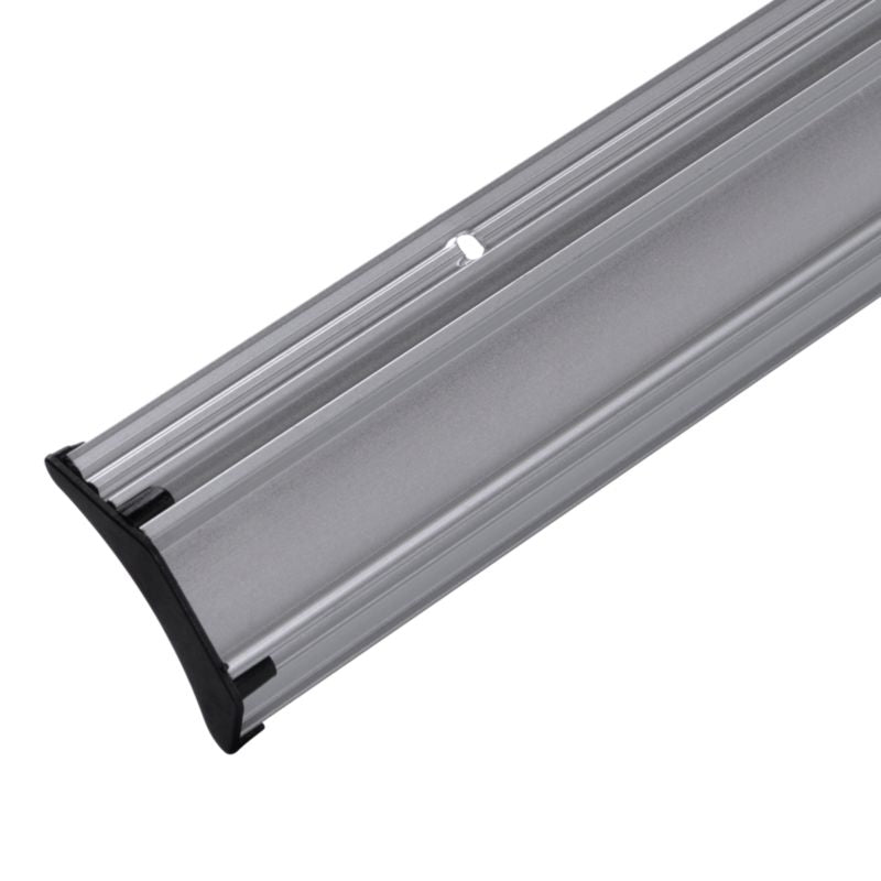 Aluminium Regnslagsliste 1 m Sølv