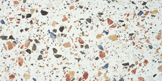 Frostsikker dekorflise Azzo 60 x 120 cm hvid
