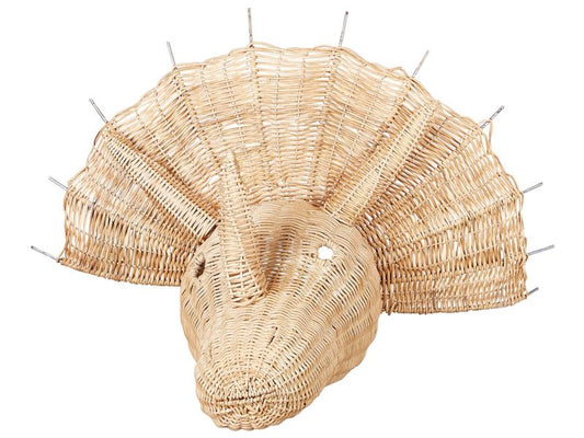 Vægdekoration Bioko Rattan Naturlig 1 stk.
