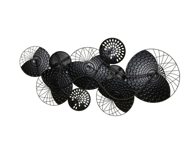 Vægsdekoration Cesium Metal Sølv 1 stk.