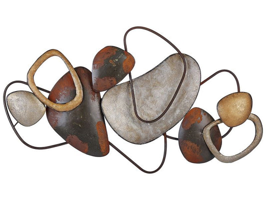 Vægsdekoration Cobalt 50 cm Metal Brun 1 stk.