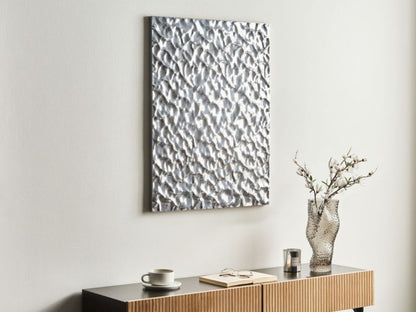 Coimbra metalvægdekoration sølv 79 cm 1 stk.
