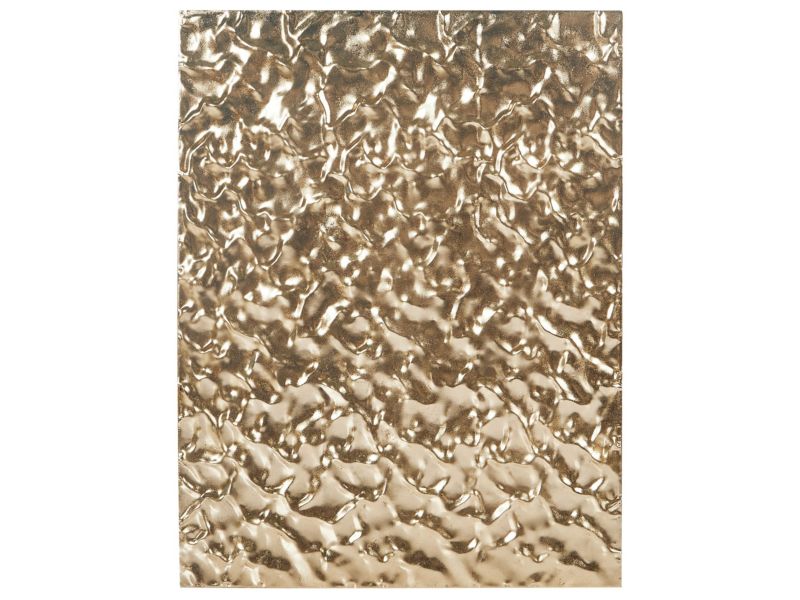 Coimbra metalvægdekoration i guld, 79 cm, 1 stk.