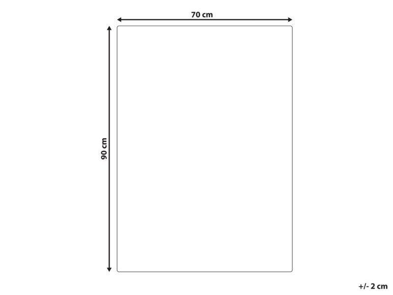 Vægdekoration Merangin 90 cm Glas Grøn 1 stk.