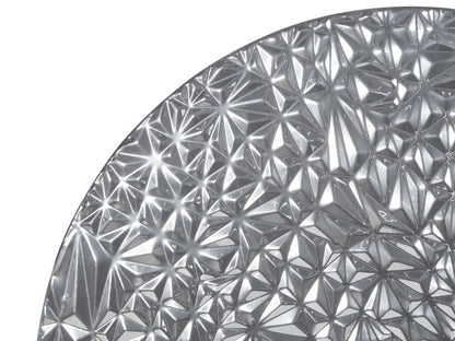 Vægdekoration Moscavide 59 cm Metal Sølv 1 stk.