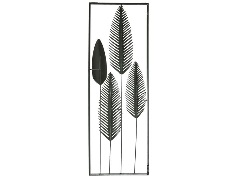 Niobium metal vægdekoration i sølv, 1 stk.