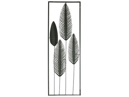 Niobium metal vægdekoration i sølv, 1 stk.