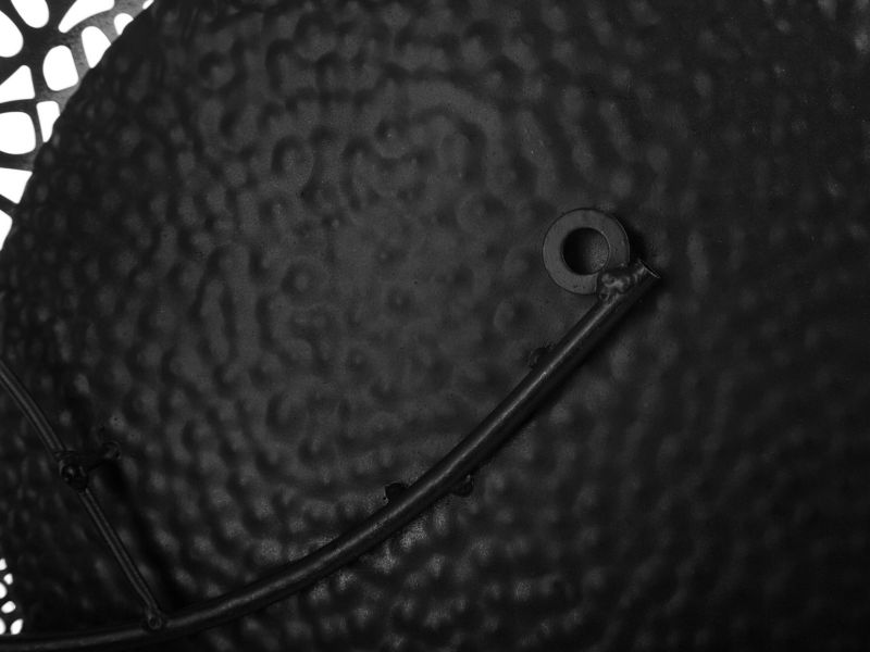 Vægdekoration Rhodium metal farverig 1 stk.