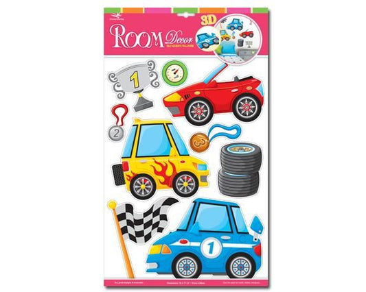 Disney 3D Cars vægdekoration