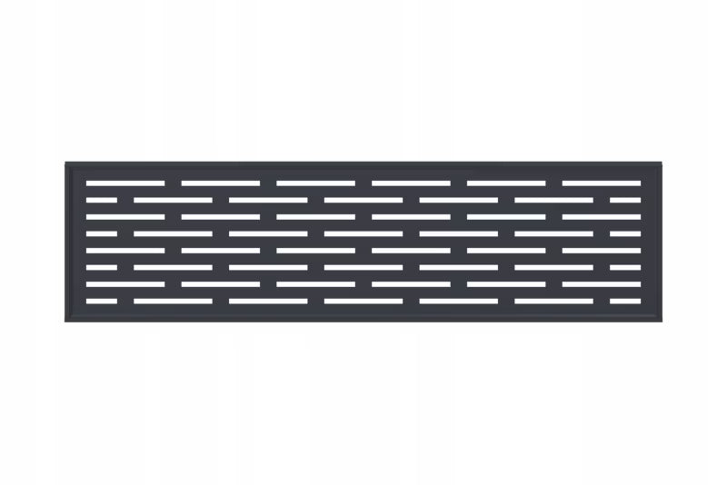 Dekorationsgitter NEO 173x46 cm Aluminium 5906909501271