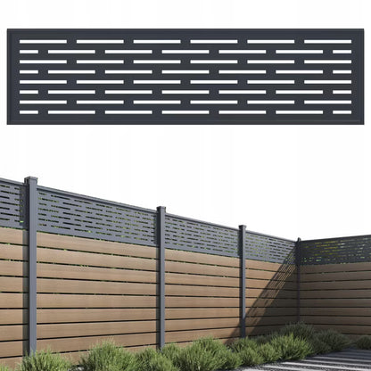 Dekorationsgitter NEO 173x46 cm Aluminium 5906909501271