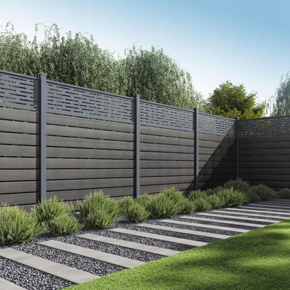 Dekorationsgitter NEO 173x46 cm Aluminium 5906909501271