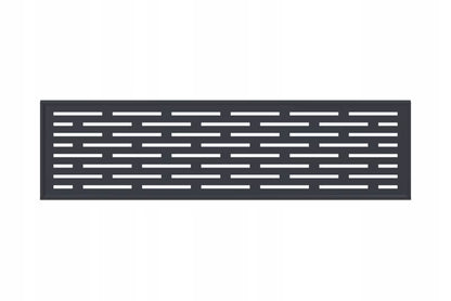 Dekorationsgitter NEO 173x46 cm Aluminium 5906909501271