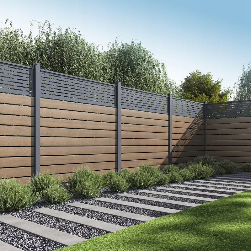 Dekorationsgitter NEO 173x46 cm Aluminium 5906909501271