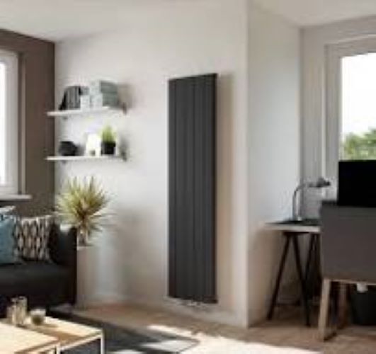 Dekorativ Radiator Trigo 180x47 cm Antracit 960W