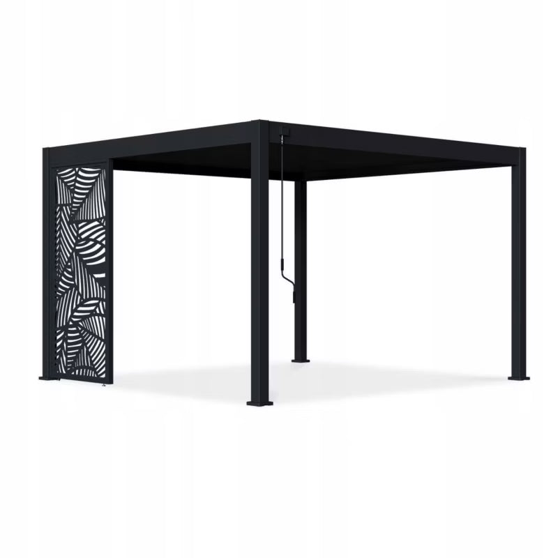 Dekorativt Panel til Pergola 115x235 cm Antracit