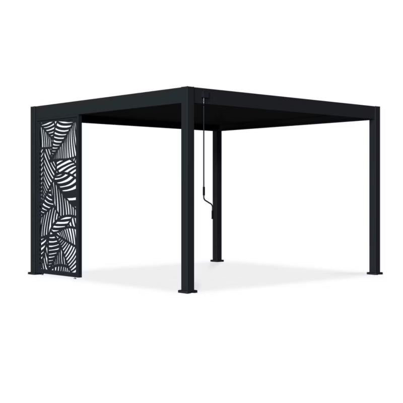 Dekorativt Panel til Pergola 115x235 cm Antracit