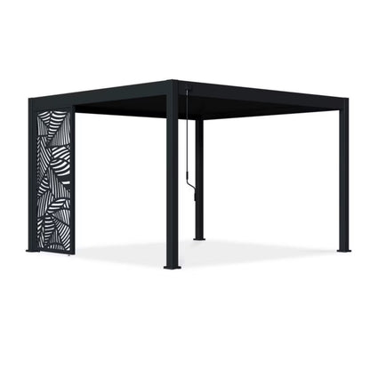 Dekorativt Panel til Pergola 115x235 cm Antracit