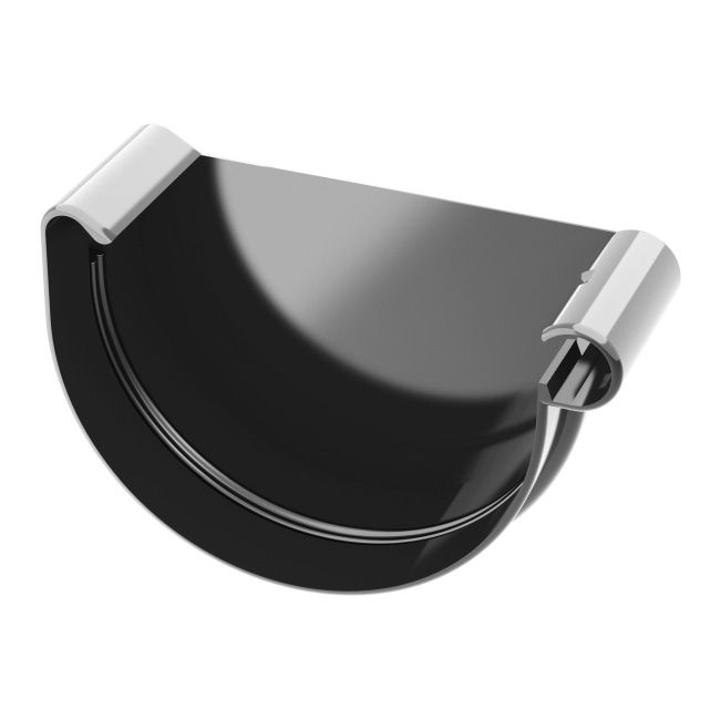 Ocean 75 mm grafit‑farvet højre endestykke