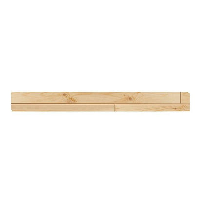 Facadebræt 17 x 130 x 1200 mm 0,936 m2