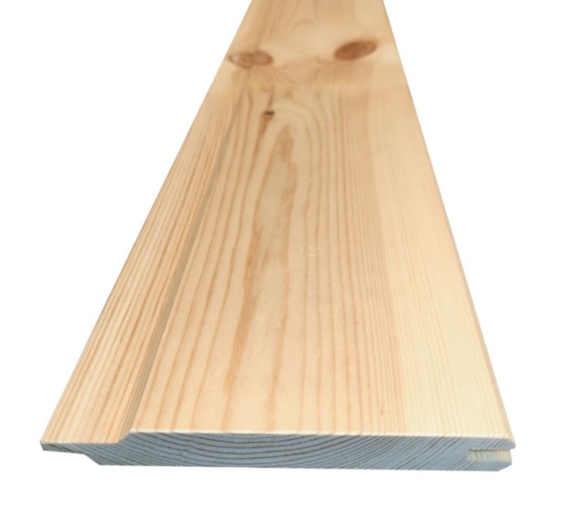 Dobbeltsidet facadebræt 17 x 145 x 3000 mm 2,61 m²