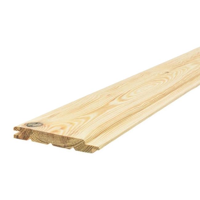 Facadebræt profil S 17 x 130 x 3000 mm 2,34 m²