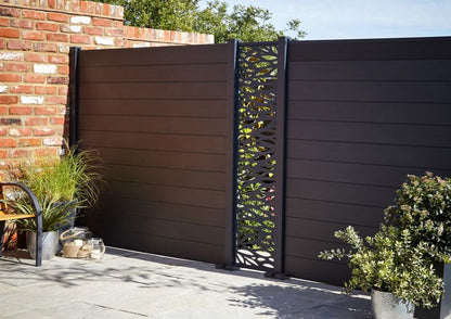 GoodHome Neva komposit hegnsplanke 2,2 x 15,7 x 179 cm grå 3 stk.