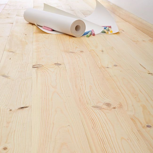 Massiv gulvplanke Floorpol fyrretræ 20 x 115 x 2000 mm 1,38 m²