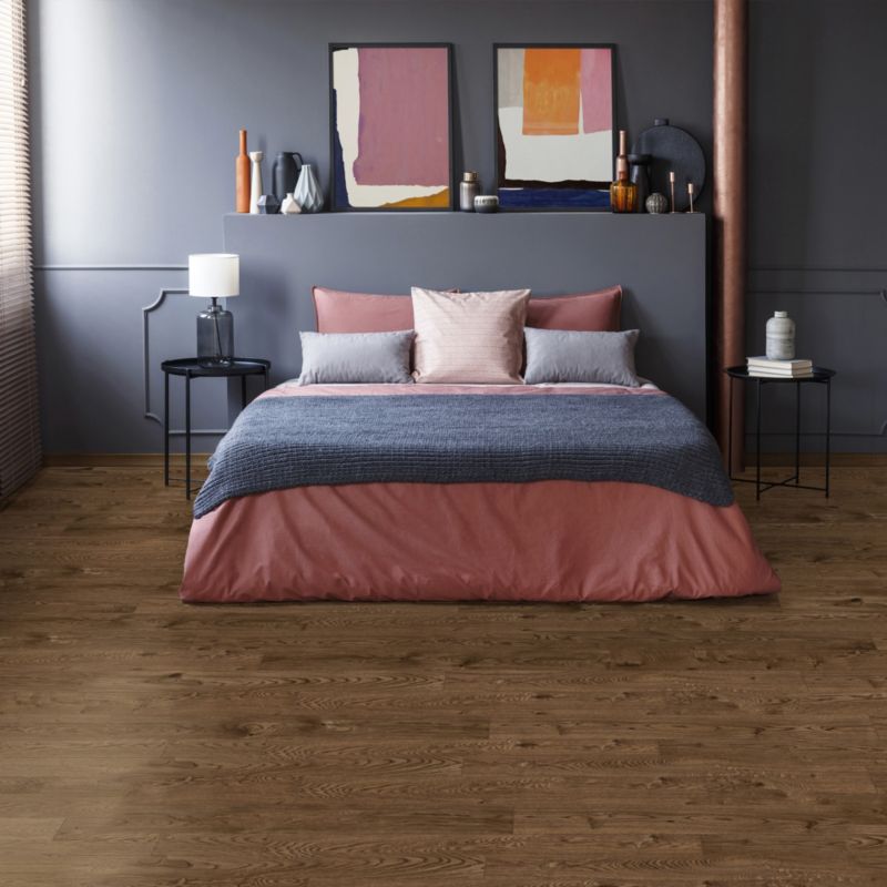 Massivt lakkeret gulvbræt GoodHome Skara L 1,26 m²