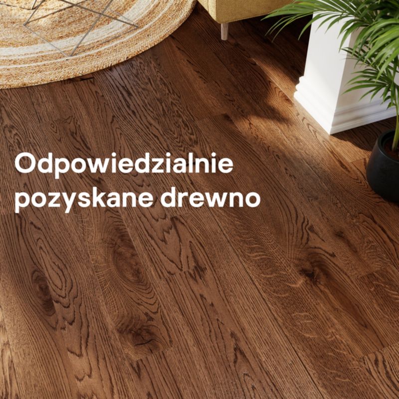 Massivt lakkeret gulvbræt GoodHome Skara L 1,26 m²