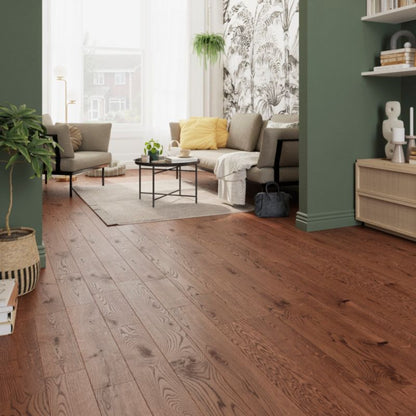 Massiv lakkeret gulvbræt GoodHome Skara M 1,093 m2
