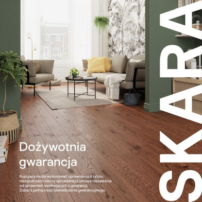 Massiv lakkeret gulvbræt GoodHome Skara M 1,093 m2