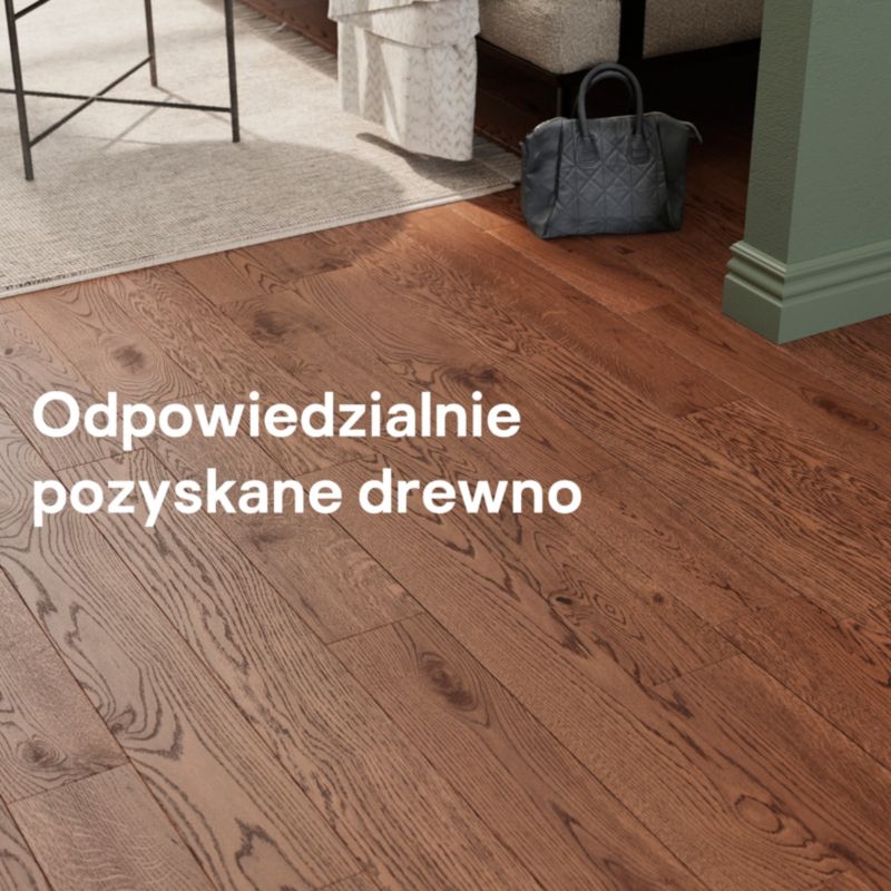 Massiv lakkeret gulvbræt GoodHome Skara M 1,093 m2