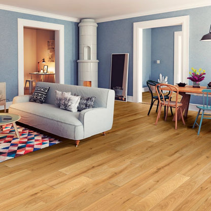 Massiv olieret gulvplanke GoodHome Visby 1,26 m²