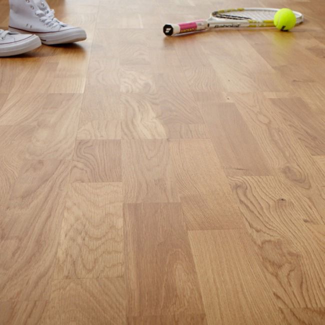 3-lags Gulvbræt Eg Standard Brun 1,58 m²