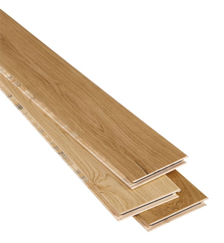 Trelags gulvplanke Barlinek Eg Varius 1-lamel 1,37 m²