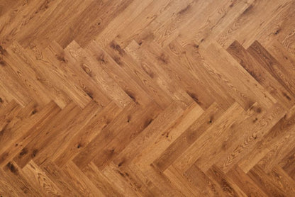3-lags Trægulv Eg Cognac Country Børstet 0,5 m²