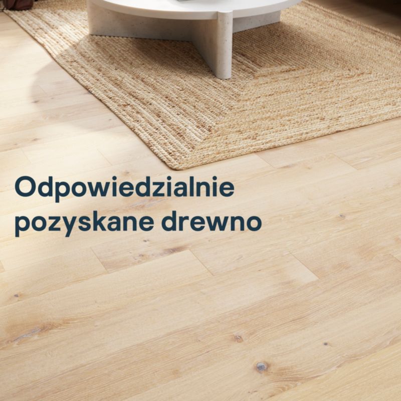 GoodHome Belve M 1-lamel ege trægulvsplanke i 3-lags konstruktion 0,99 m²