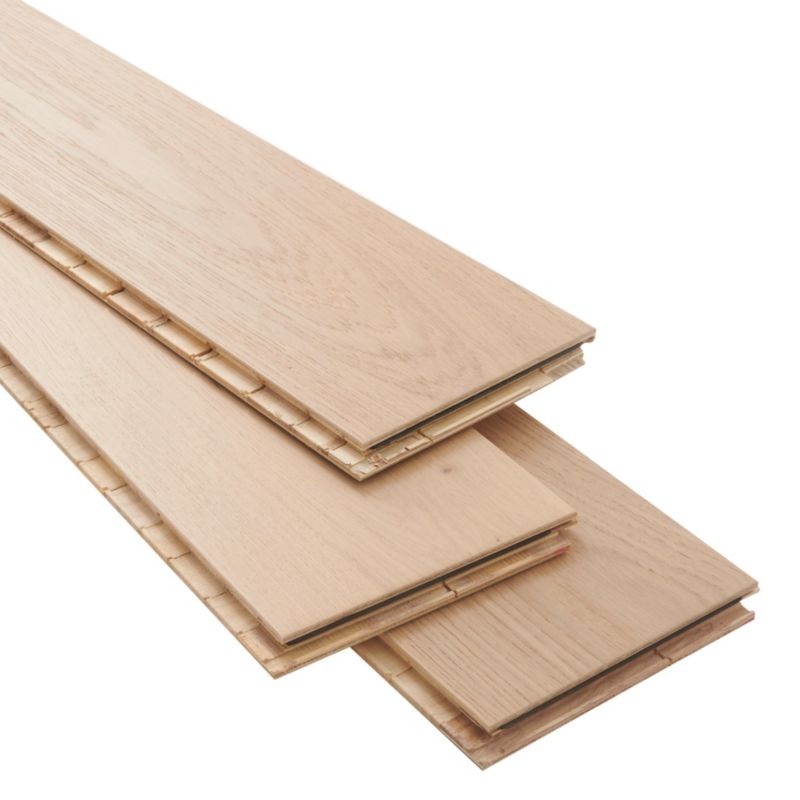 GoodHome Lulea XL 3-lags Eg gulvbræt 1-stav 2,05 m²