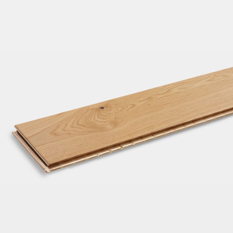 3-lags Træplanke Eg Marcy 109,2x18 cm Natur 1,37 m²