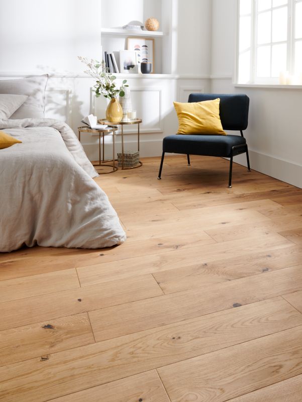 3-lags Træplanke Eg Marcy 109,2x18 cm Natur 1,37 m²