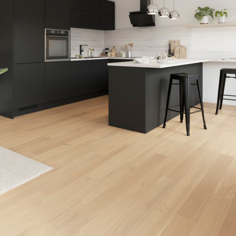 GoodHome Halland natural 3-lags gulvplanke 1-lamel 1,33 m²