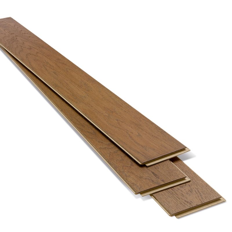 GoodHome Usborne trelags gulvbræt i brun, 1-lamel, 1,33 m²