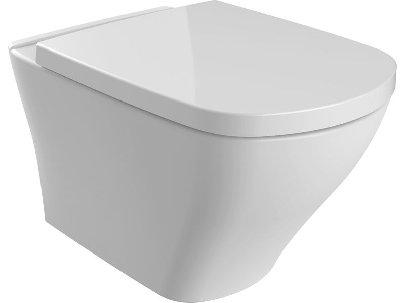 Toiletsæde Classic SoftClose Hvid 366 x 453 mm