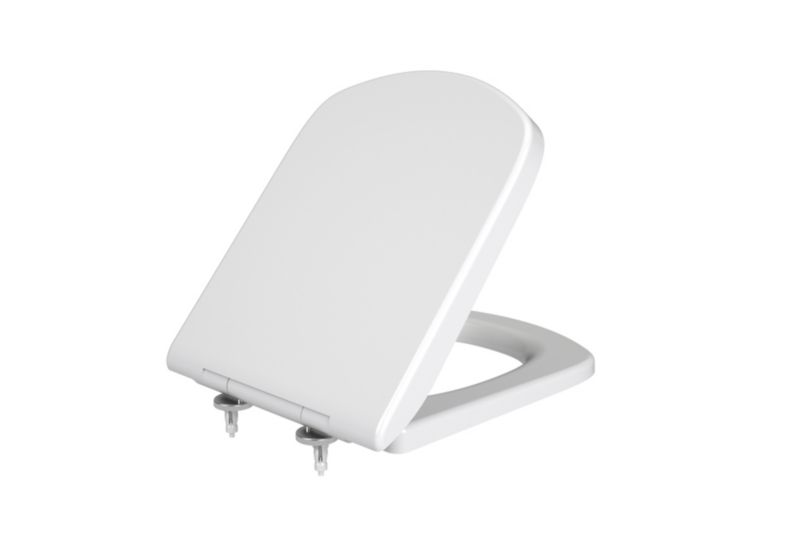 Toiletsæde Mero RimOff SoftClose Hvid 366x453x48 mm