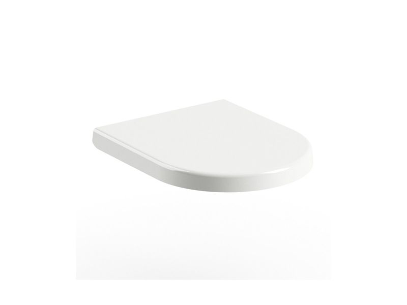 Toiletsæde Uni Chrome 02A Hvid SoftClose Duroplast 8592626027698